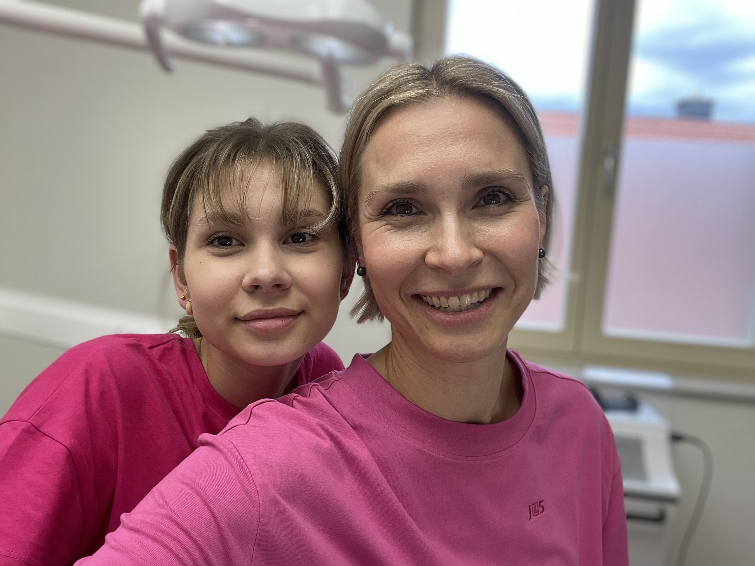 Selfie von Judith Brüsewitz und Nele.